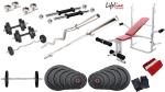 Body Maxx 10 Kg Combo Home Gym Lifeline Fitness Kit Bml22