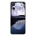 GADGETSWRAP Printed Vinyl Skin Sticker for Oppo K10 - full moon reflection