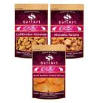 SoftArt Dry Fruits Combo Of Royal Californian Almonds,Munakka,Turkish Apricot - (Pack of 3, 100 g Each)