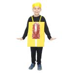 Kaku Fancy Dresses Ice Cream Fancy Dress/Chocobar Fancy Dress/Chocolate Fancy Dress/Junk Food Costume -Yellow, 3-8 Years, For Unisex