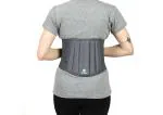 Longlife Lumbar Support Belt For Back Pain Relief, Grey (XL, 38- 42-Inch)