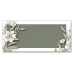 Saifee Digital Prints Gift Envelope Size: 7.25 x 3.25 Inch Pack of 10 Envelope ME-00963