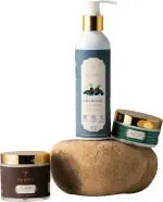 BEROOT HERBALS Coffee Scrub, Charcoal Face Wash and Dark Eyes Cream Combo Kit set of 3