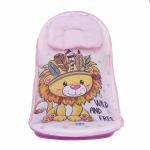 Sunbaby Little Lioness Inclined Baby Bath Support Seat Cum Bath Sling With Soft Mesh Support