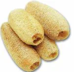 Mini Storify Truly Organic Natural Loufah or Loofah Sponge Body Scrubber for Bathing Men and Women 15 - 20 cm Pack of 4