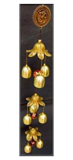 Buyab Factory Silver, Blue Aluminium Positive Energy Windchime M-Bf-447 - 24 Inch