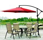 World Of Wish Luxury Side Pole Patio Umbrella - 9 Ft.