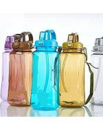 Boriva Multicolor Plastic Unbreakable Shaker Sports Water Bottle 3L