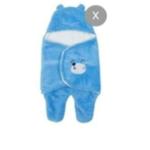 CLOTERI Baby Towel Bathrobe Hooded Blanket Wrapper | Hooded 3-in-1 Towel for New Born | Hooded Bath Towel | Hooded Sleeping Bag | Baby Towel for 1-2 Years | Blanket for Kids pack of 3