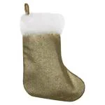 Home Heart Green Christmas Stocking