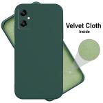 HUPSHY Back Cover For Samsung Galaxy A04e (Green, Silicon, Pack Of: 1)