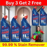 BLISS & BLUSH Toilet Cleaner blue 2500ML with Active Stain Removal and Instant Cleaning, Disinfectant Liquid