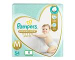 Pampers Premium Care Pants, Medium size baby Diapers, (M) 54 Count,7-12 kg Softest ever Pampers Pants