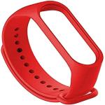 Pockester Silicon Stneplus and Oppo Band(Tracker Not Included)rap Compatible for O Smart Band Strap (Red)