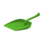 Jaycee Green Plastic Dustpan With Long Handle - 38 X 24 X 11 Cm