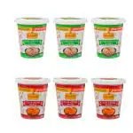 Instafeast Sabudhana Upma Cups And Tamarind Poha Cups Instant Meal 80G (Pack of 6)