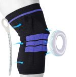 SERVEUTTAM Knee Cap for Pain Relief Ortho Knee Support for Men Women | Knee Sleeves for Running Jogging Gym Squats |Knee Cap Brace Compression Sleeves Gel Pads for Arthritis Knee Pain | (Blue, L)