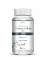 Vokin Biotech Glucosamine Hcl Supplement Capsule Vegetarian Bone And Joint Health -500mg Support 90 Capsules