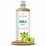 NATURREL Amla Juice , 1L | Rich Source of Vitamin C | Suitable for healthy Hair & Skin | Made With Cold Pressed | 100% Pure, Natural Juice | Comes in a Pack of 1