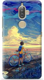 Swagr Blue Plastic Shock Proof Back Cover For Lenovo K8 Plus