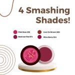 COLOR SKY Lip Tint & Cheek Tint The Change With Richness Of Jojoba Oil,Shea Butter And Vitamin E For Lips, Eyelids & Cheeks, Matte Finish - 8ml (Cinnamon)