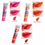 RYCO magic peel off tattoo lipstick pack of 3 - rose pink, sweet orange n sexy red