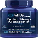 Life Extension Quiet Sleep Melatonin 5 mg, 60 vegetarian capsules