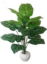 DULI Artificial Plants Potted Fake Grass Home