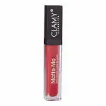 Clamy Red Sandalwood Matte Ultra Smooth Waterproof Long Lasting Liquid Lip Gloss Stick - 6 g