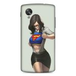 aadia LG Nexus 5 PRINTED MOBILE SKIN STICKER DECAL LAMINATION (PERFECT FIT/ONLY BACK/MATTE FINISH)