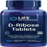 Life Extension D-Ribose Tablets 100 vegetarian tablets