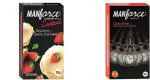 MANFORCE Cocktail Strawberry,Vanilla Flavoured & Overtime Orange Flavoured- 10 Pieces (Set of 2)