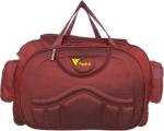 FEDRA Red Polyester Strolley Duffle Bag - 45 L