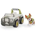 Paw Patrol, Tracker’s Jungle Cruiser Vehicle with Collectible Figure, for Kids Aged 3 and up