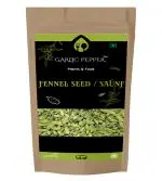 GARLIC PEPPER Fennel Seeds | Sauf/Saunf | For Eating | No Additives and Chemical Free | Indian Organic Whole Spices | 200 Gms