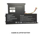 SOLUTIONS-365 UTL-516698-3S LAPTOP BATTERY ECV156-1, ECV156-2, EVC156-1BK, EVC156-2BK SERIES