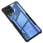 RUPELIK Samsung Galaxy M33 5G (Eagle) Shock Proof Clear Protective Hybrid TPU & PC Transparent Back Crystal Clear Eagle Case Cover for Samsung Galaxy M33 5G (Black/Transparent)