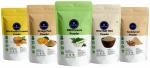 VEDICINE Wild Kasturi Turmeric, Orange Peel, Sandalwood, Multani Mitti, Neem Leaf Powder (50gmx5)
