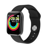 TXOR NEXUS, Smart Watch Fitness Band 35 mm Black Color Touch Screen for ANDROID and IOS, Black Strap