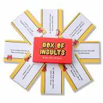 Oye Happy - The Original Box of Insults - 21 Funny Prank Cards for Friends/Siblings