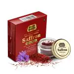 ORGANIC HABITS 100% Pure Original Kashmiri Saffron/Kesar/Kumkuma Puvvu | Certified Highest Grade A1 ISO 3632 Standard | Best for Pregnant Women, Pooja & Food Aroma (1 gm)
