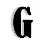 Vah Black Wood Polished Letter Photo Wall Hanging Decorative Alphabet With Clips