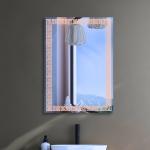 The Deqor Frameless Bevelled Glass / Wall Mirror For Bathroom / Mirror For Bedroom / Mirror for Room - Rectangle Shape (18x24) (IMPD4)