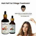 Ancient Herbs of India Yellow bee nest oil for First and Second Stage of Hair fall Stop hair fall and grow new hair With Tataiya bhirad ka oil Kit