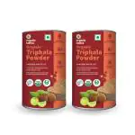 Organic Tattva 200 Gram Triphala Powder For Gastro Intestinal Wellness Relieves Constipation Blend of Amla,Bibhitaki and Haritaki (100 Gram 2 Packs)