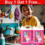 BLISS & BLUSH Hand Wash Liquid pink 10Liter Complete Protection for Soft Hands | Best for Hotel, Spa, Salon, Family, Gym