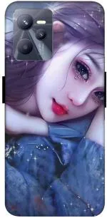 ANGELSKY Realme C35, Realme Narzo 50A Prime Multicolor Love Doll Wallpaper Printed Back Cover