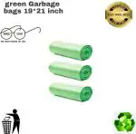 BRUZZLINE GREEN 03 BIN BAGS Medium 13 L Garbage Bag (90Bag )