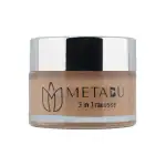 METABU Skin Natural Mousse Foundation, Matte Finish, Full Coverage, Minimizes Pores, Has SPF 25 Protection, Long Lasting Face Makeup, Golden, 15ml- Honey 04