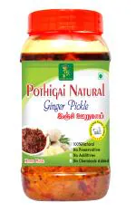 Pothigai Natural Ginger Pickle 500g Pure Home Made Pickle / No Preservatives/ 100% Natural